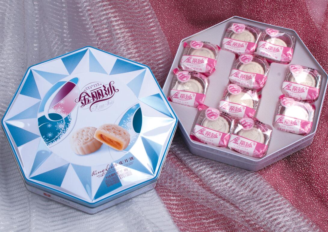 教你自制下午茶(椰漿皮豆沙餡)-華美冰皮月餅